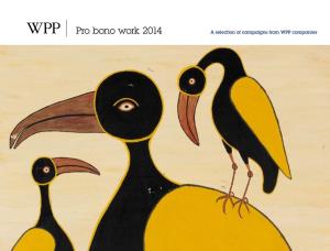 WPP Pro Bono Work 2014 PDF 3.9MB