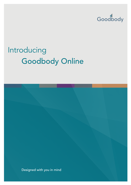 Introducing Goodbody Online