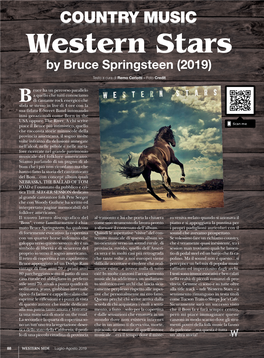 Western Stars by Bruce Springsteen (2019)