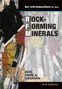 An Introduction to the Rock-Forming Minerals