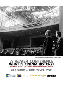What Is Cinema History?