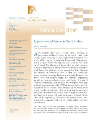 READ Middle East Brief 101 (PDF)