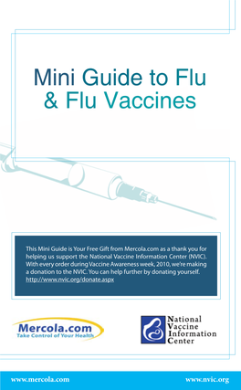 Mini Guide to Flu & Flu Vaccines