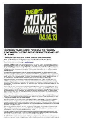 2013 Mtv Movie Awards