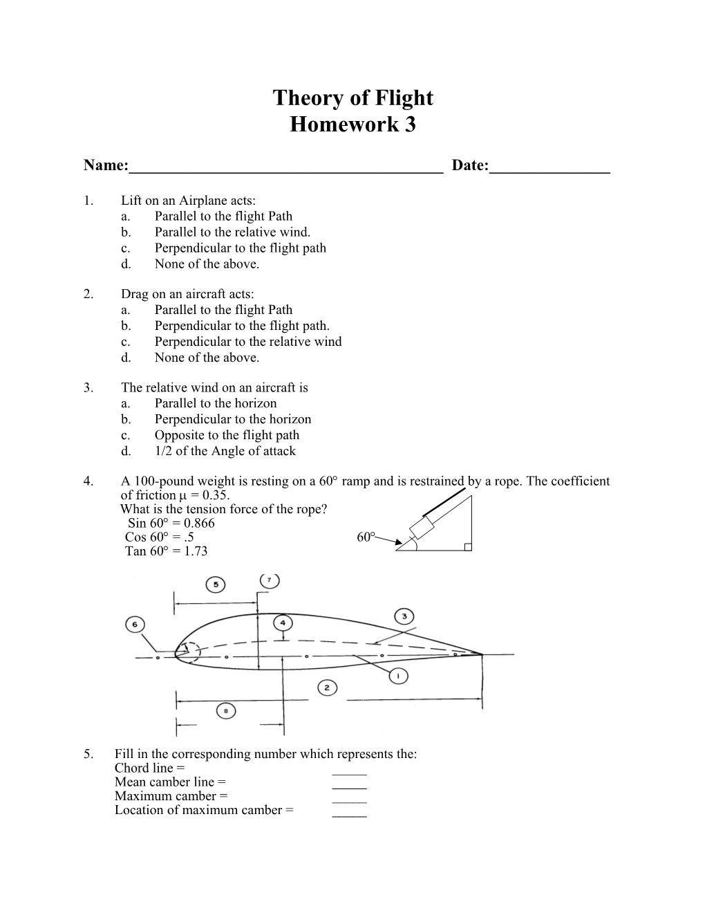 Theory of Flight