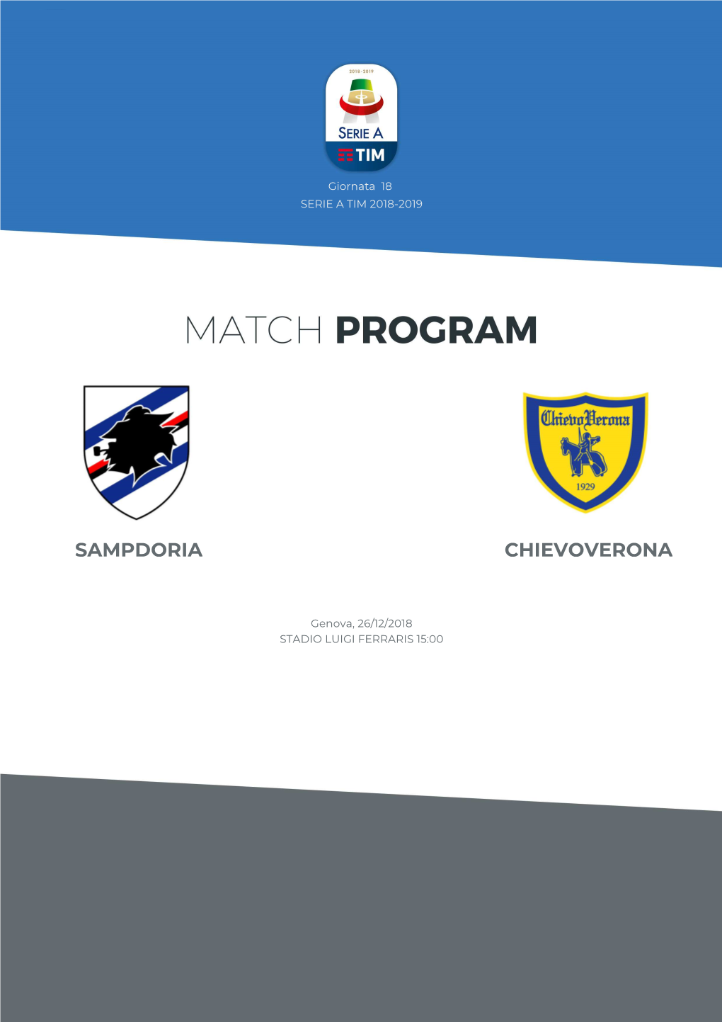 Sampdoria Chievoverona