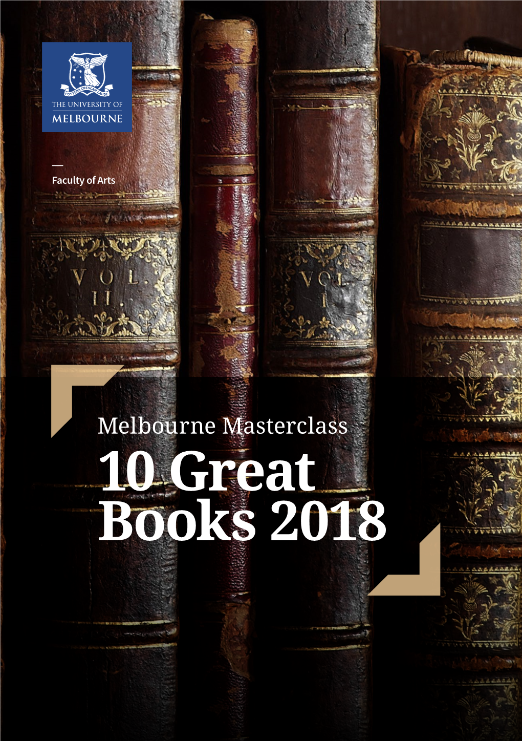 10 Great Books 2018 Melbourne Masterclass