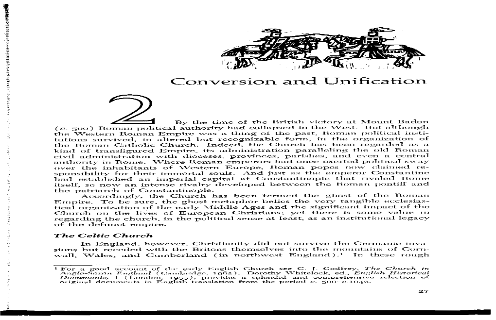 Conversion and Unification Form Shortly After A.D