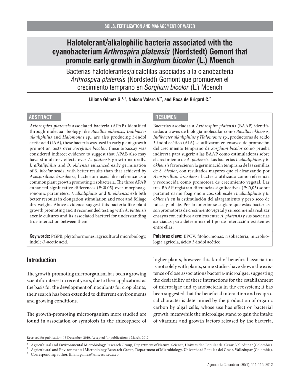 Halotolerant/Alkalophilic Bacteria Associated with the Cyanobacterium Arthrospira Platensis