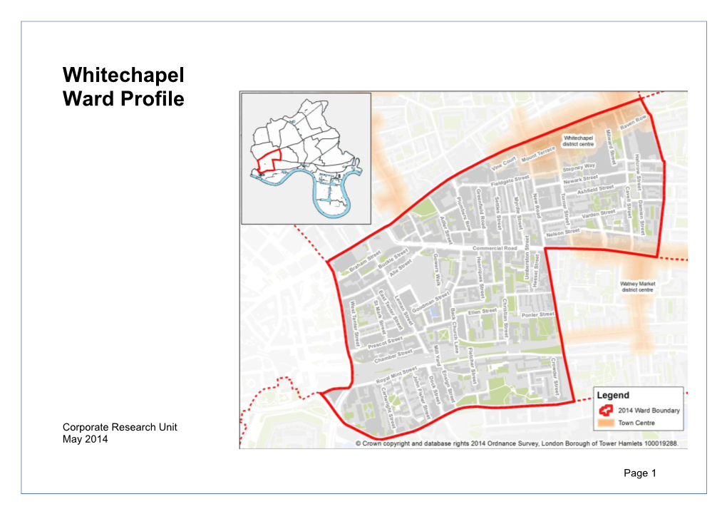 Whitechapel Ward Profile