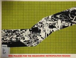 Iing Policies for the Melbourne Metropolitan Region Plan & Epa Library