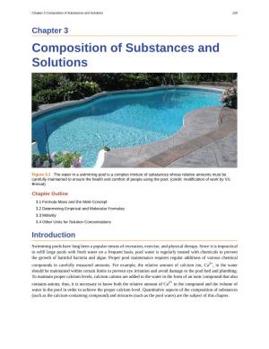 Composition of Substances and Solutions 129