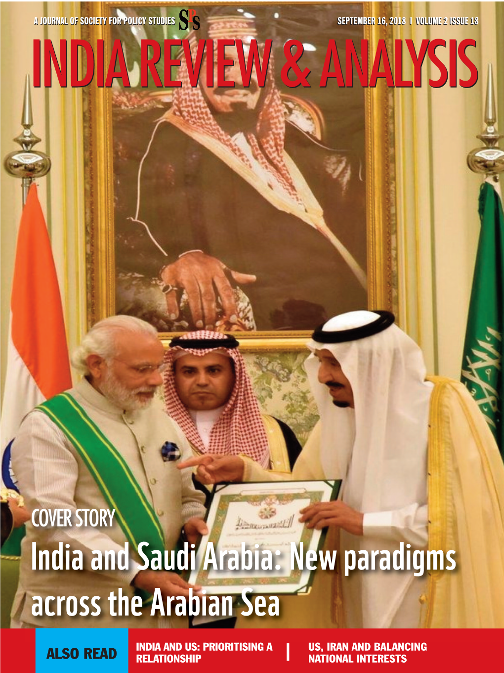 India and Saudi Arabia: New Paradigms Across the Arabian Sea