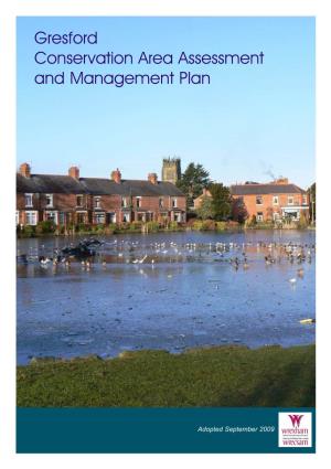 Gresford Conservation Area Assessment and Management Plan