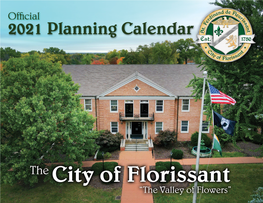 Official 2021 City of Florissant Planning Calendar