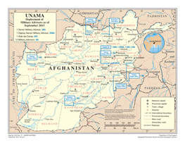 Afghanistan Unama