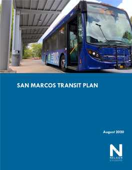 San Marcos Transit Plan
