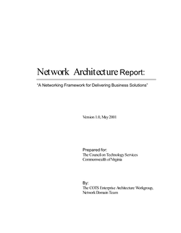 Network Architecture Report