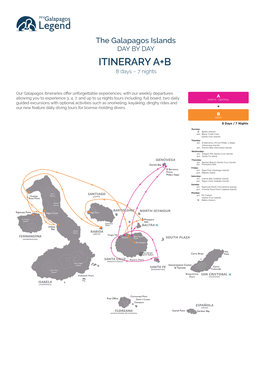 ITINERARY A+B 8 Days – 7 Nights