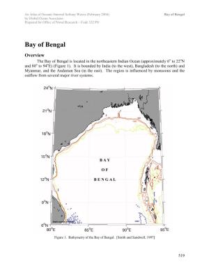 Bay of Bengal by Global Ocean Associates Prepared for Office of Naval Research – Code 322 PO