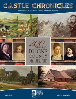 Spring/Summer 2019 Vol. 33 Number 2 Newsletter of the Bucks County