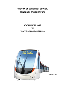 The City of Edinburgh Council Edinburgh Tram Network