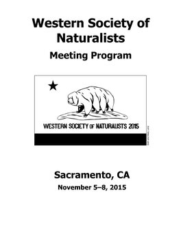 96Th Annual Meeting November 5–8, 2015 in Sacramento, California