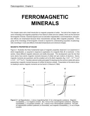Ferromagnetic Minerals