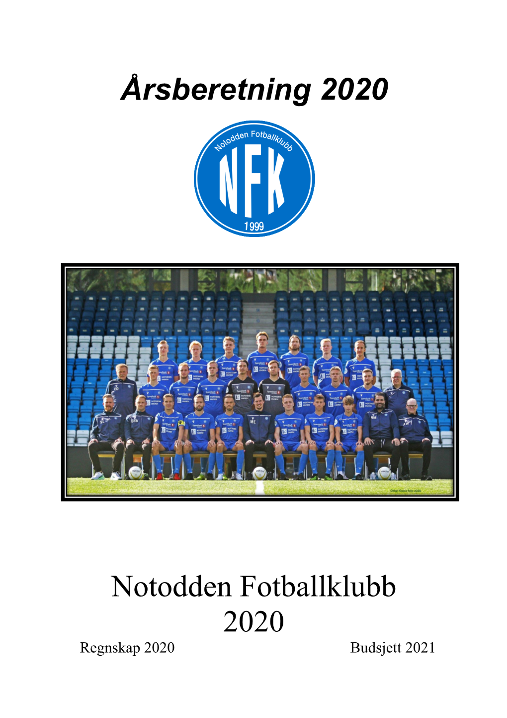 Årsberetning 2020 Notodden Fotballklubb 2020