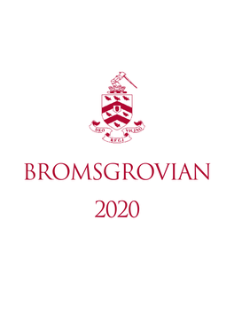 Bromsgrovian 2020 1 BROMSGROVIAN Contents