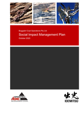 Social Impact Management Plan October 2020