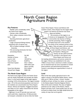 North Coast Region Agriculture Profile