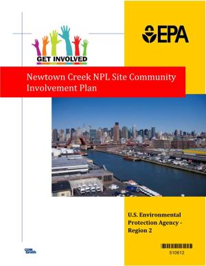Community Involvement Plan for the Newtown Creek Site