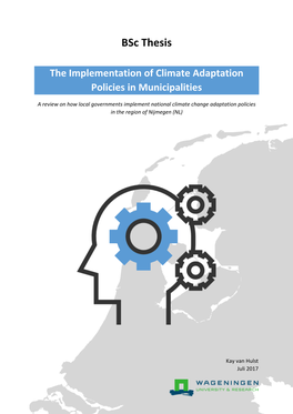 Bsc Thesis the Implementation of Climate Adaptation Policies