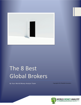 The 8 Best Global Brokers