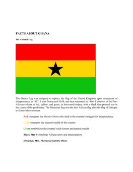 Facts About Ghana