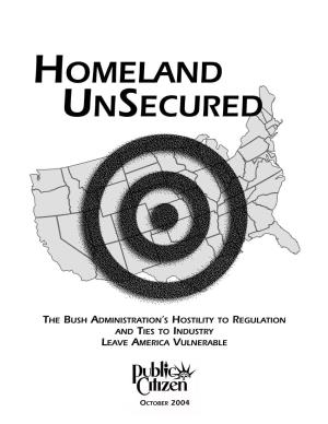Homeland Unsecured