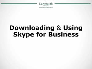 Skype for Business Tutorial V3