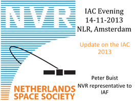 IAC Evening 14-11-2013 NLR, Amsterdam