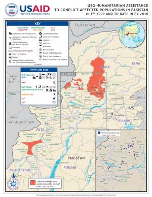 Usg Humanitarian Assistance to Pakistan in Areas