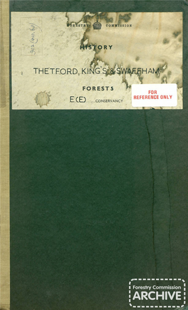 History of Thetford, King's, Swaffham Forests