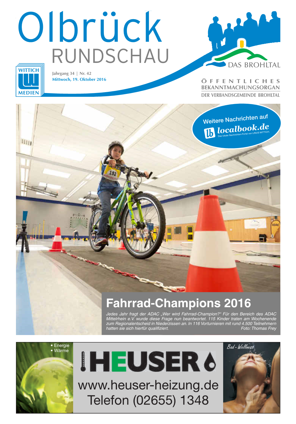 Fahrrad-Champions 2016 Jedes Jahr Fragt Der ADAC „Wer Wird Fahrrad-Champion?“ Für Den Bereich Des ADAC Mittelrhein E.V