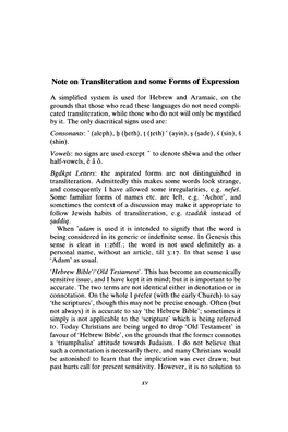 Note on Transliteration and Some Forms of Expression