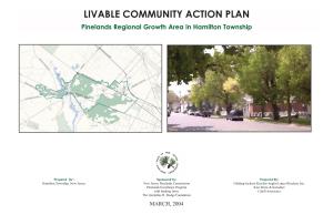 LIVABLE COMMUNITY ACTION PLAN Pinelands Regional Growth Area in Hamilton Township