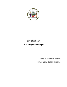 2015 Proposed Budget