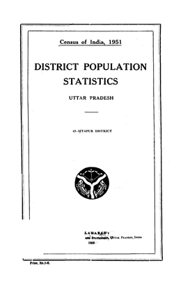 District Population Statistics, 43-Sitapur, Uttar Pradesh