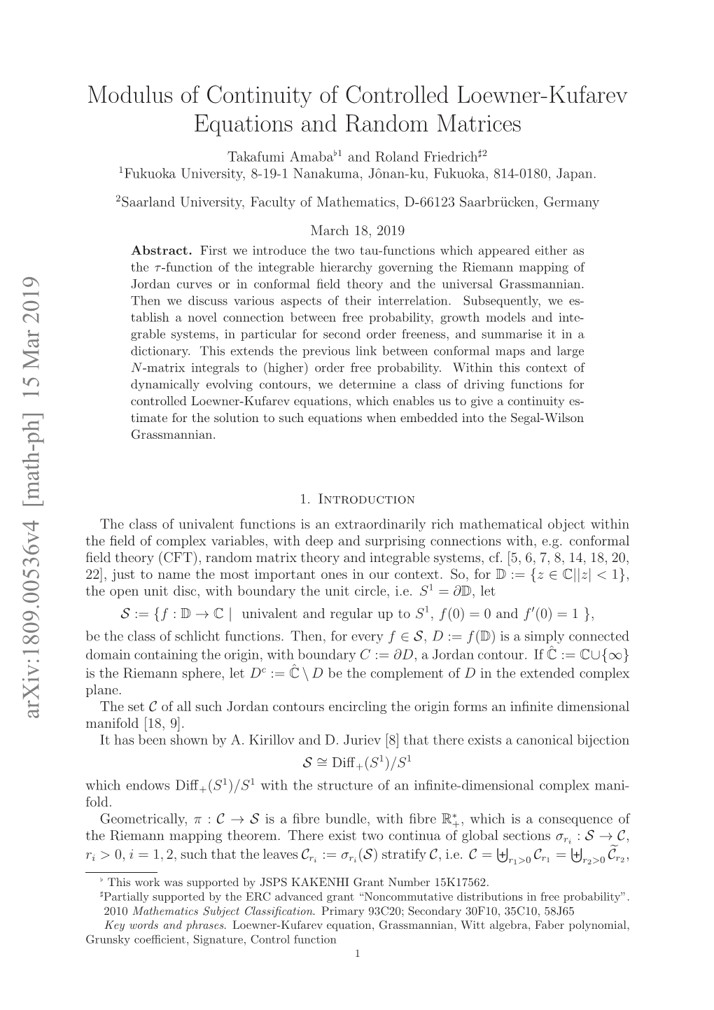 Modulus of Continuity of Controlled Loewner-Kufarev Equations And