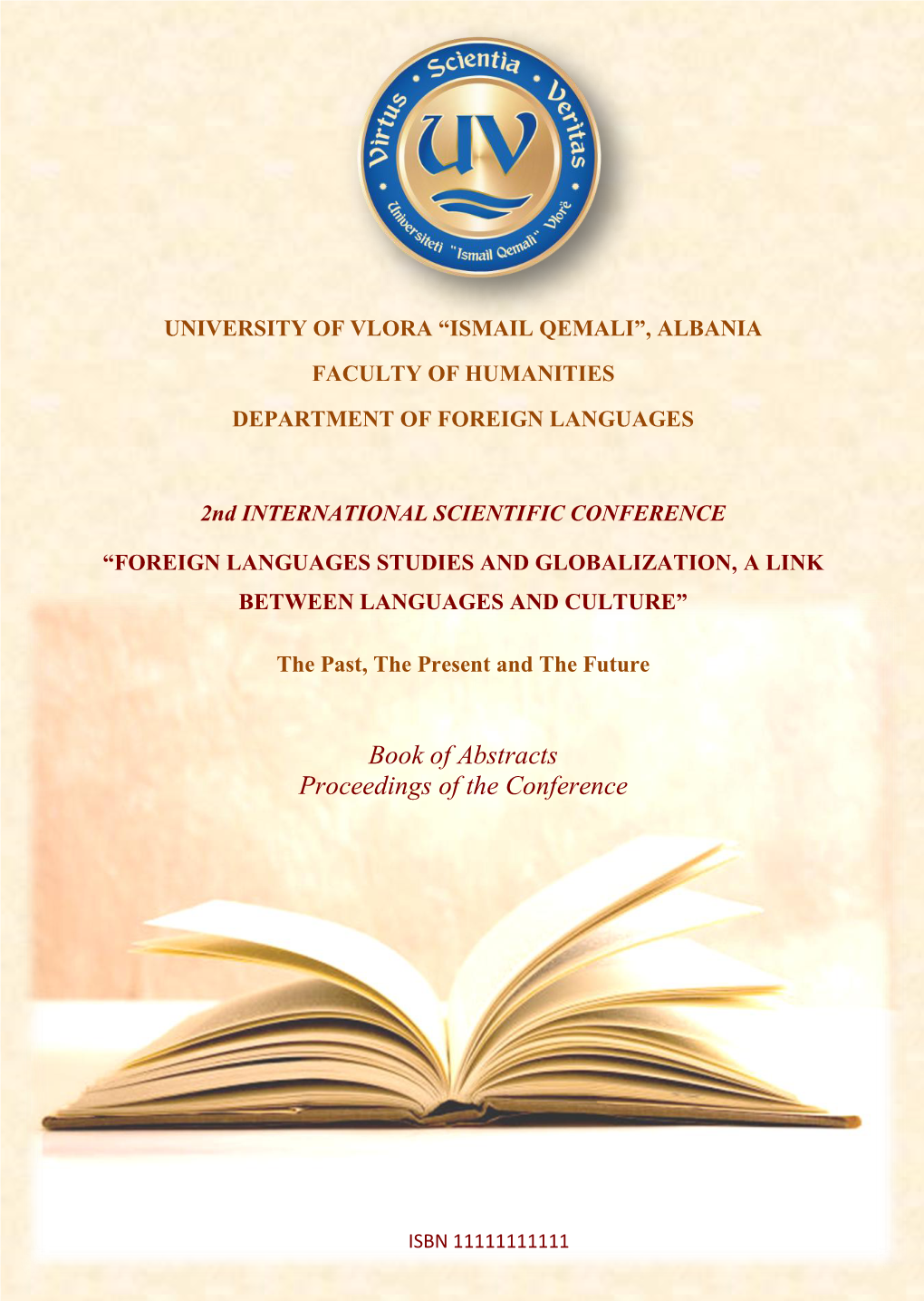 2Nd INTERNATIONAL SCIENTIFIC CONFERENCE