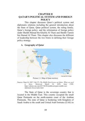 Chapter Ii Qatar's Political System and Foreign Policy