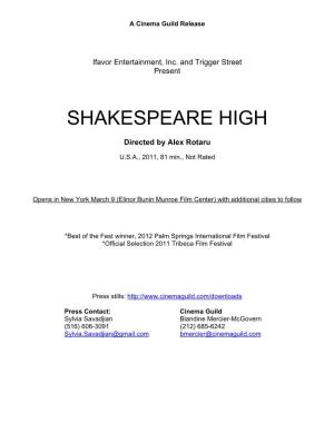 Shakespeare High